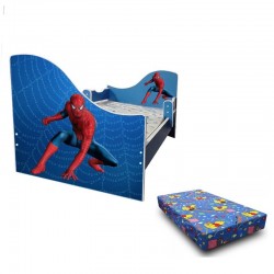 cautireduceri.ro-PAT SPIDERMAN ALBASTRU CU SALTEA - JUNIOR