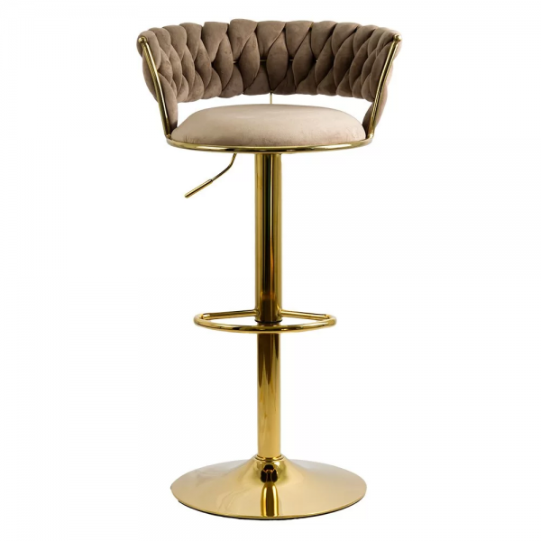 cautireduceri.ro-SCAUN DE BAR ABS 118 CATIFEA BEJ cautireduceri.ro-SCAUN DE BAR ABS 118 CATIFEA BEJ