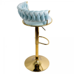 cautireduceri.ro-SCAUN DE BAR ABS 118 CATIFEA ALBASTRU cautireduceri.ro-SCAUN DE BAR ABS 118 CATIFEA ALBASTRU