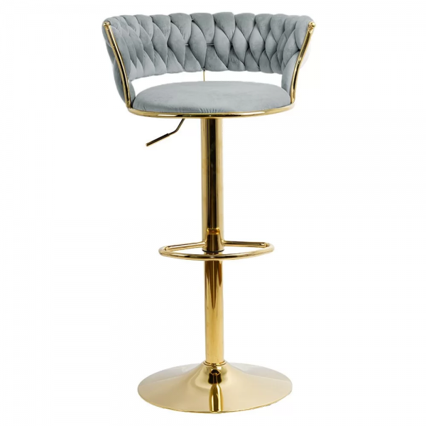 cautireduceri.ro-SCAUN DE BAR ABS 118 CATIFEA GRI cautireduceri.ro-SCAUN DE BAR ABS 118 CATIFEA GRI